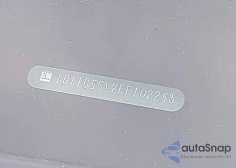 2015 Chevrolet Malibu 1Lt from USA, damaged, VIN 1G11C5SL2FF102253